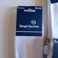 15 paires de chaussettes Sergio Tacchini 39/42 bla
