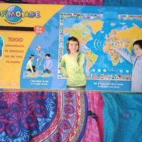 Carte du monde interactive 