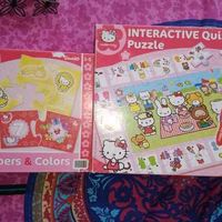 Hello Kitty puzzle interactive et puzzle chiffres 