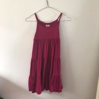 Robe rose à volant