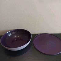 Saladier Tupperware violet