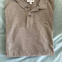 Polo gris Lacoste 