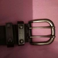 Ceinture homme marron très foncé presque noir 