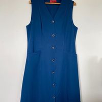 Robe vintage bleue 
