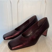 Escarpins violet vintage 