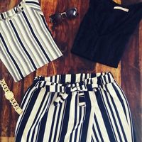 Lot de 2 articles "Black and White" 