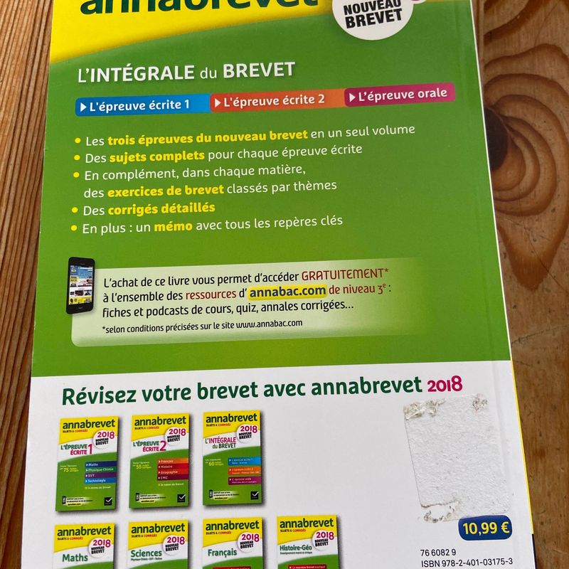 Petite photo dessus présentation