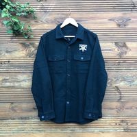 Chemise flanelle Thrasher, noire, M 