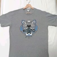 T-shirt Kenzo Tigre 'leopard' Tourterelle Taille M