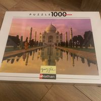 Puzzle Taj Mahal-1000 piÃ¨ces-NATHAN