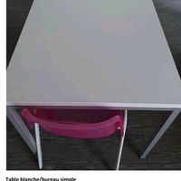 Table de bureau simple