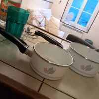 Lot de 2 casseroles 