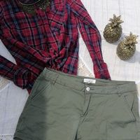 Ensemble kaki et Bordeaux 
