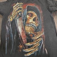  T-shirt tête de mort