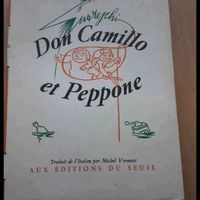 Ancien livre Don Camillo et Peppone. 1954