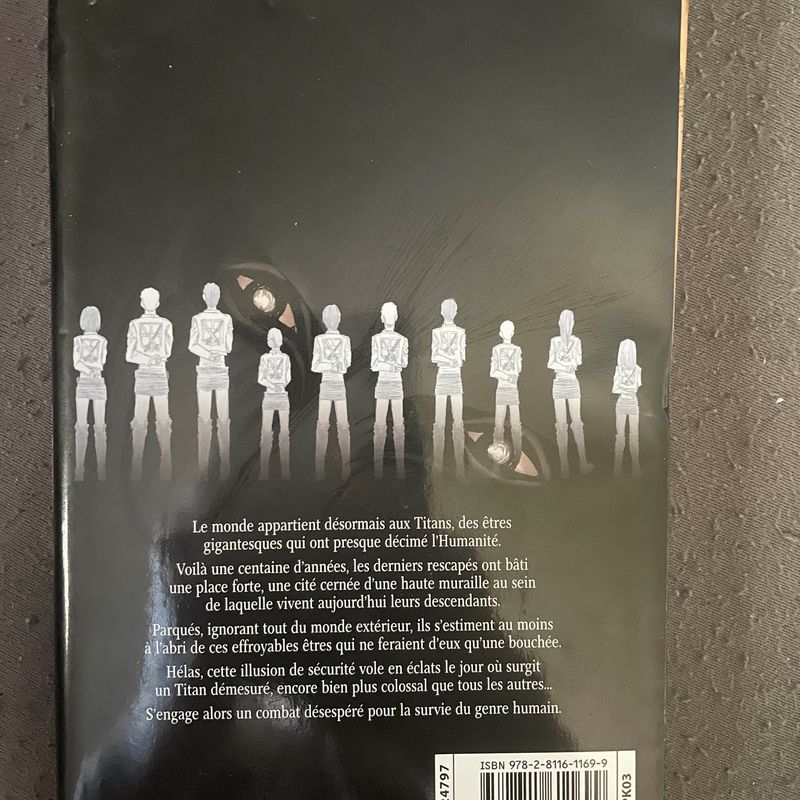 Petite photo dessus présentation