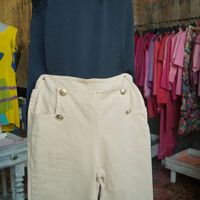 Pantalon beige Rinascimento