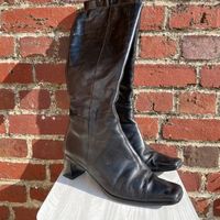 Bottes cuir 37 