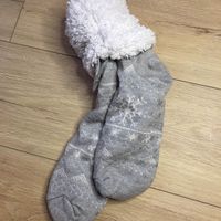 Chaussettes chaussons noël 