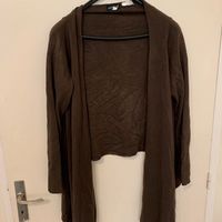 Cardigan long, peut se porter en gros châle, taille M 