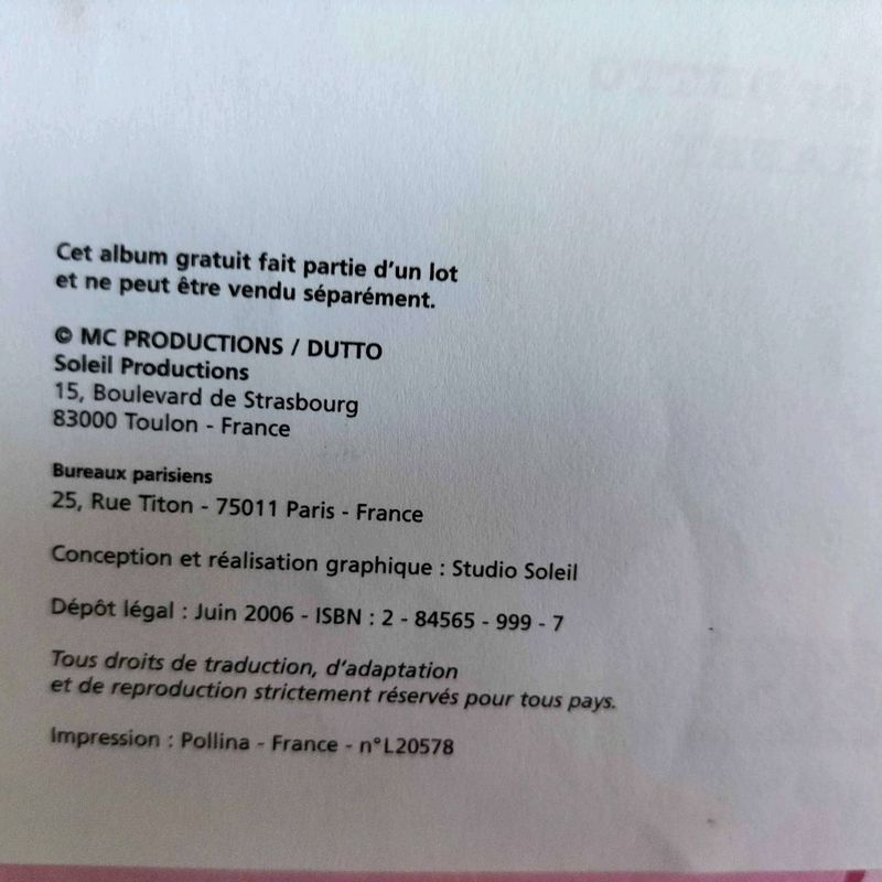 Petite photo dessus présentation