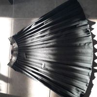 Jupe plissée longue 