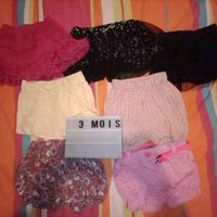 Jupe short 3 mois