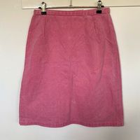 Jupe jean vintage rose 