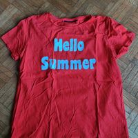 Tee shirt hello summer
