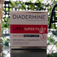 Diadermine lift + super filler anti-age nuit neuf