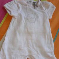 Combi short rose et blanc a rayures orchestra