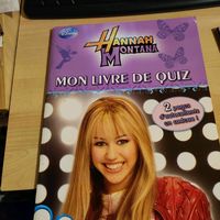 Livre de quiz Hannah Montana