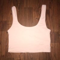 Crop top/ débardeur rose pâle