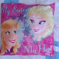 Coussin reine des neige 