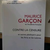 Contre la Censure Maurice Garçon