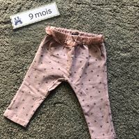 Pantalon fille 9 mois 