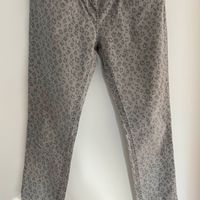 Pantalon skinny gris lÃ©opard 