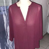 Blouse violette 