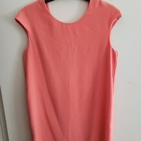 Robe sans manches corail Mango T36 