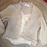 Gilet court beige T2