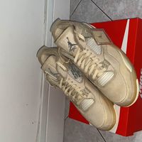 Jordan 4 off white sail