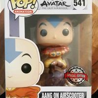 Funko pop avatar 541 aang on airscooter