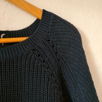 Pull marine chaud avec paillettes légères 