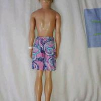 Poupée Ken Mattel surfeur a la plage complet