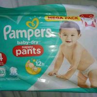 Pampers baby dry nappy pants T.4 neuf