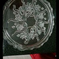 Grand dessous plat demi cristal 