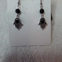 Boucles d'oreilles main de Fatma